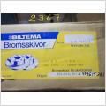 2 st Nya Bromsskivor Fram. Audi 100. 1977- ( Solid skiva )